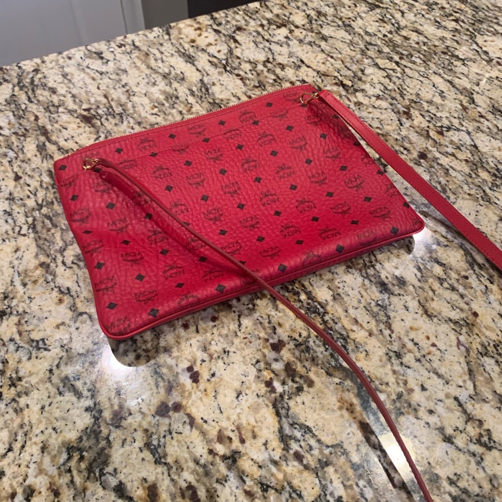 Authentic MCM Visetos Crossbody